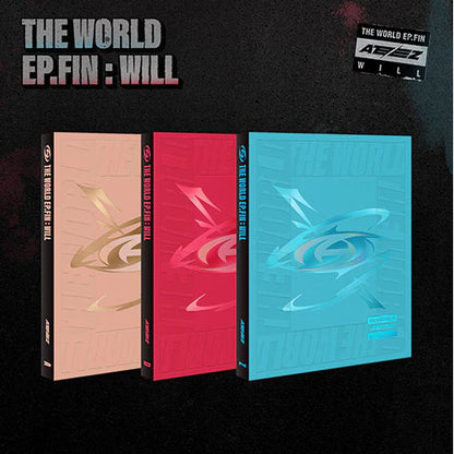 ATEEZ - THE WORLD EP.FIN WILL 2ND FULL ALBUM STANDARD VER. NO P.O.B VER.