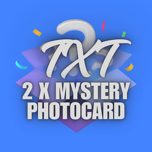 TXT Official Mystery Photocard X 2