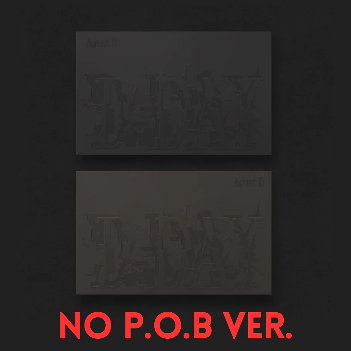 BTS SUGA - D-DAY 1ST SOLO ALBUM NO P.O.B VER.