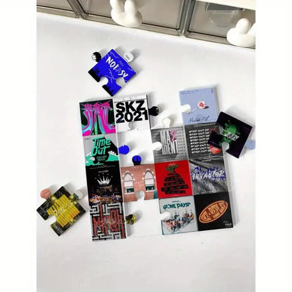 Stray Kids Album Cover Puzzle