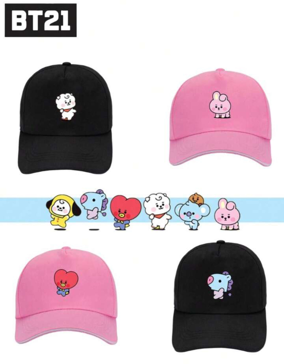 BT21 Caps