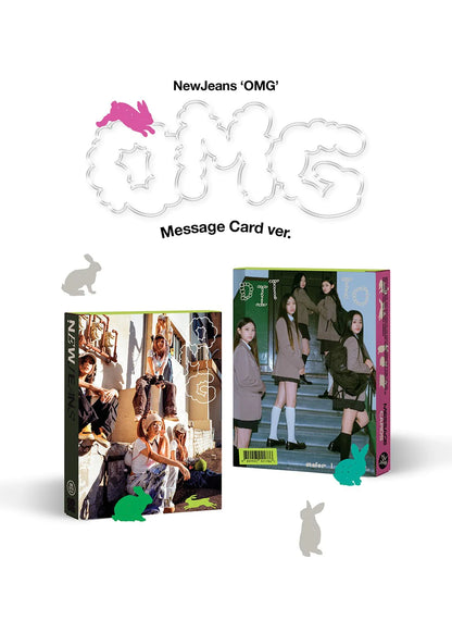 NEWJEANS - OMG ALBUM MESSAGE CARD VER.