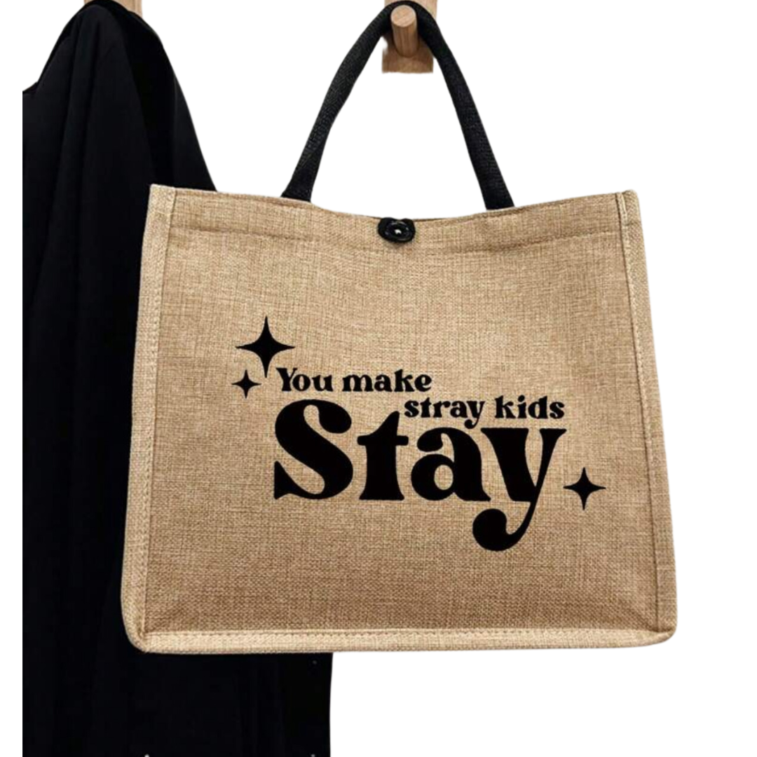 Stray Kids Khaki Tote