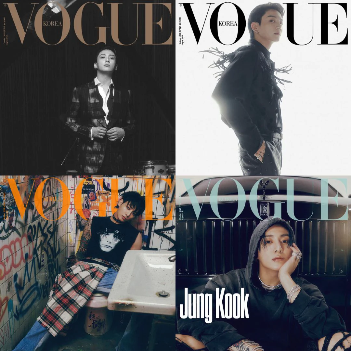 BTS JUNGKOOK VOGUE MAGAZINE 2023 OCTOBER ISSUE