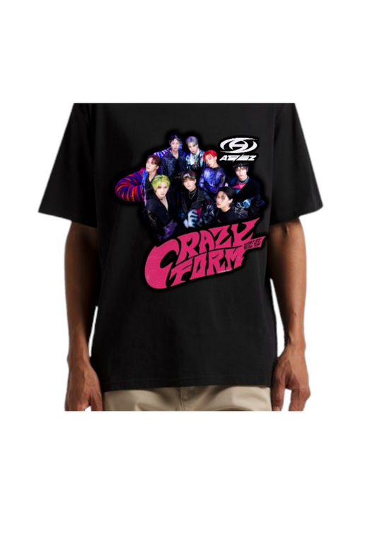 Crazy Form Ateez Tshirt