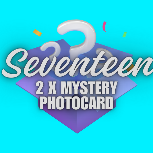 Seventeen Official Mystery Photocard X 2