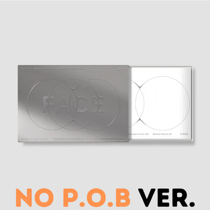 BTS JIMIN - FACE 1ST SOLO ALBUM WEVERSE ALBUM VER. NO P.O.B VER.