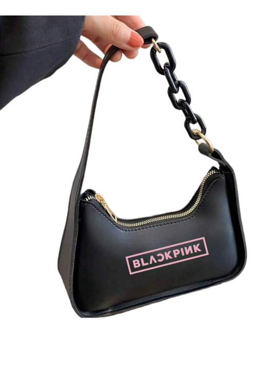 Black Pink Handbag