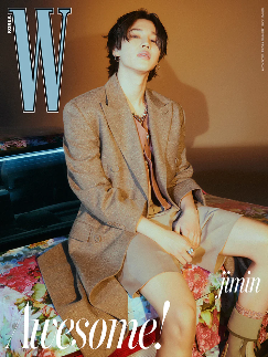 BTS JIMIN COVER W KOREA MAGAZINE 2023 VOL.2 ISSUE