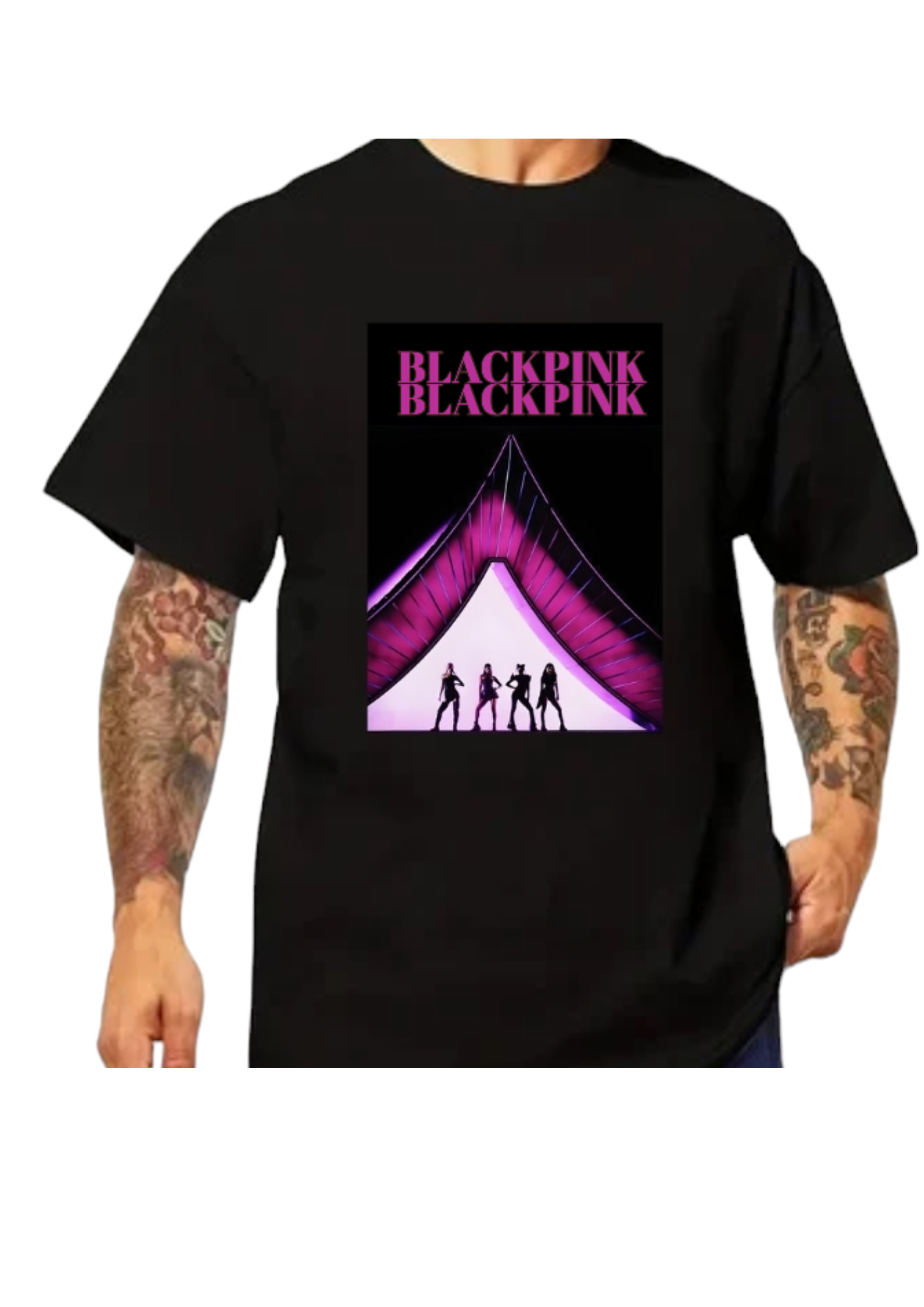 Black Pink Tshirt