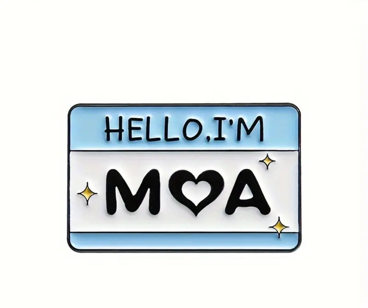 Moa Enamel Pin