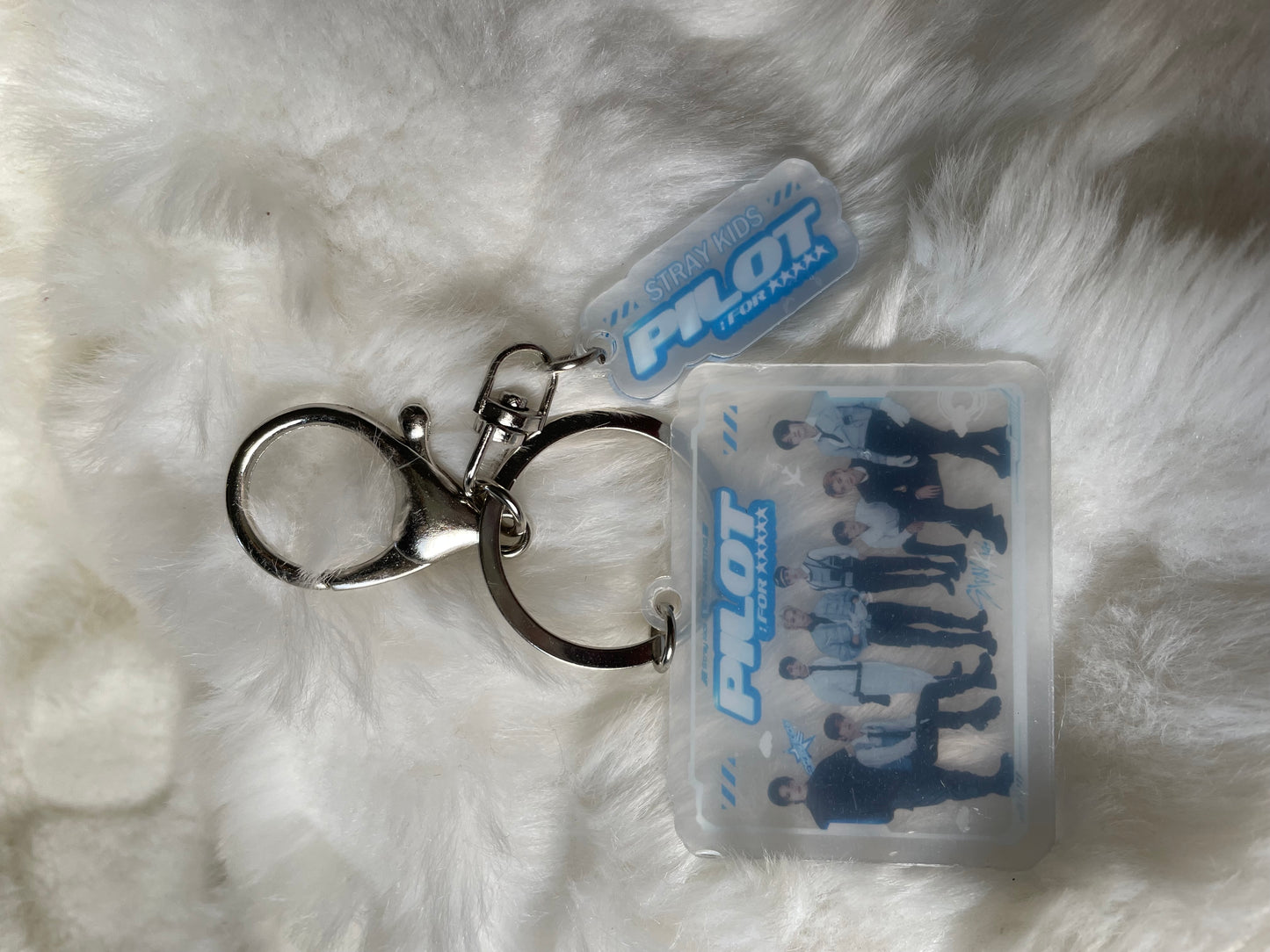 Stray Kids Pilot Keyring