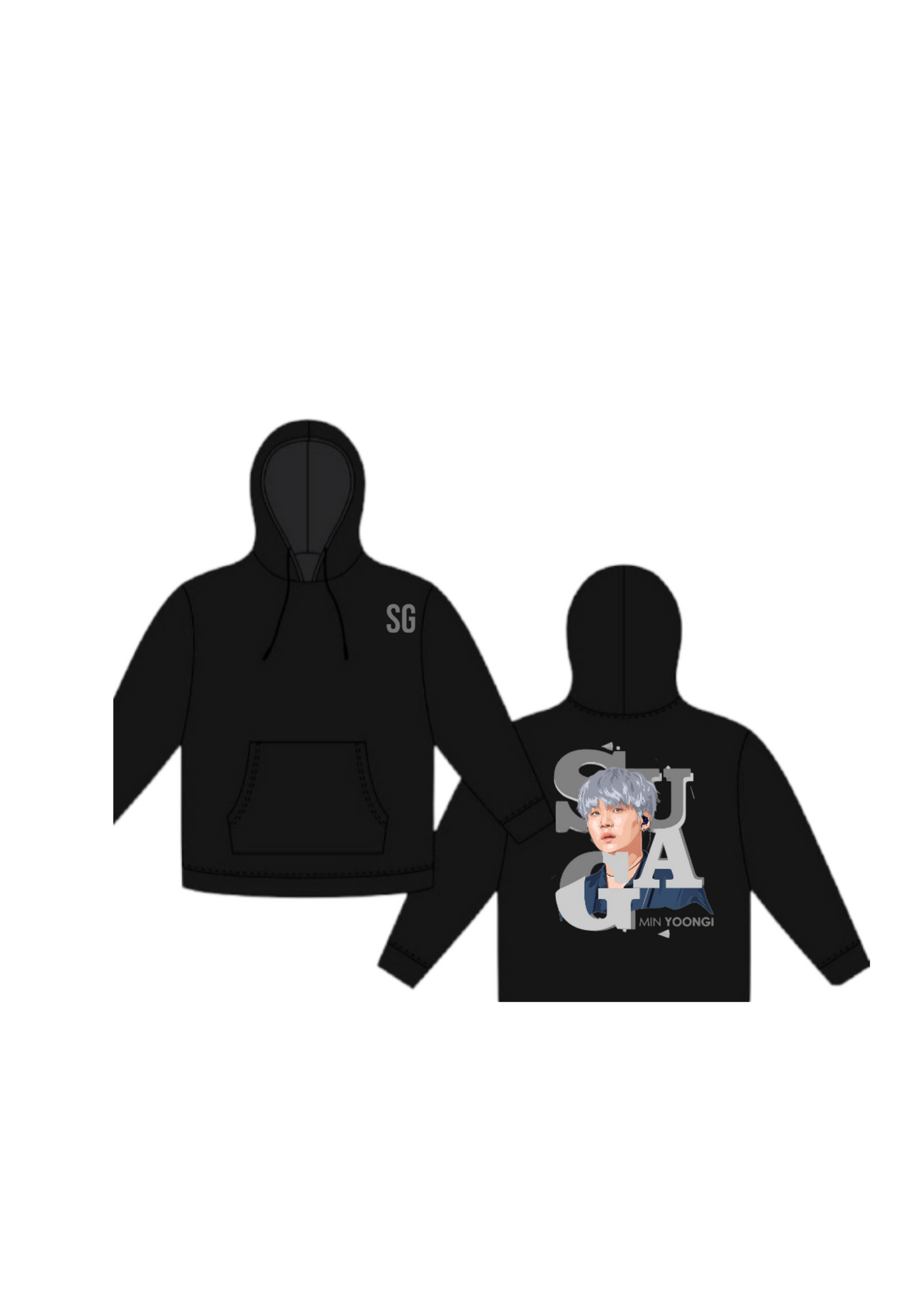 Animated Suga Hoodie