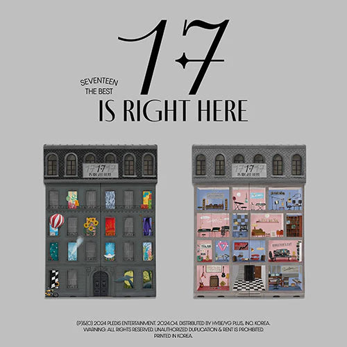 SEVENTEEN - 17 IS RIGHT HERE BEST ALBUM PHOTOBOOK RANDOM