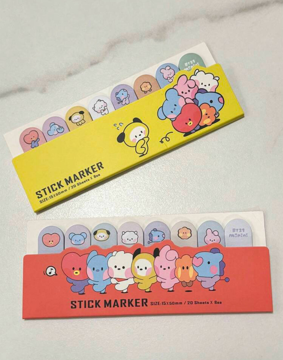 BT21 Sticker marker