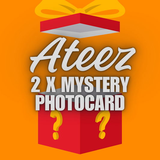 Ateez Official Mystery Photocard X 2