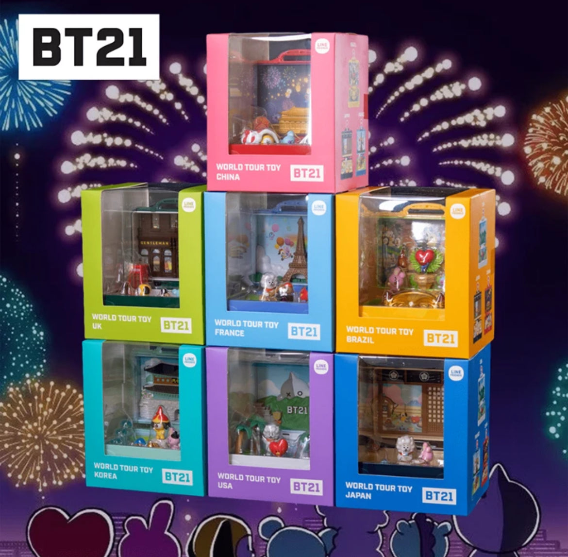 BT21 Mini Suitcase Toy