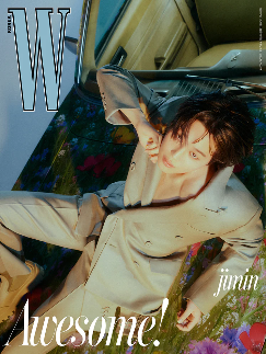 BTS JIMIN COVER W KOREA MAGAZINE 2023 VOL.2 ISSUE