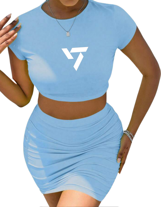 Preorder Seventeen Crop and Skirt