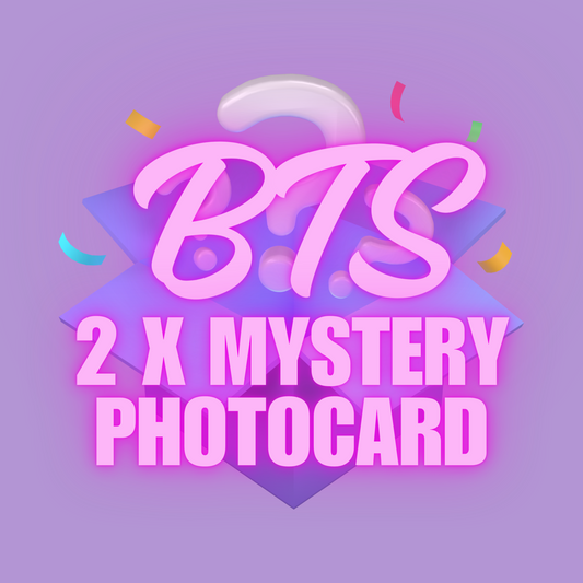 BTS Official Mystery Photocard X 2