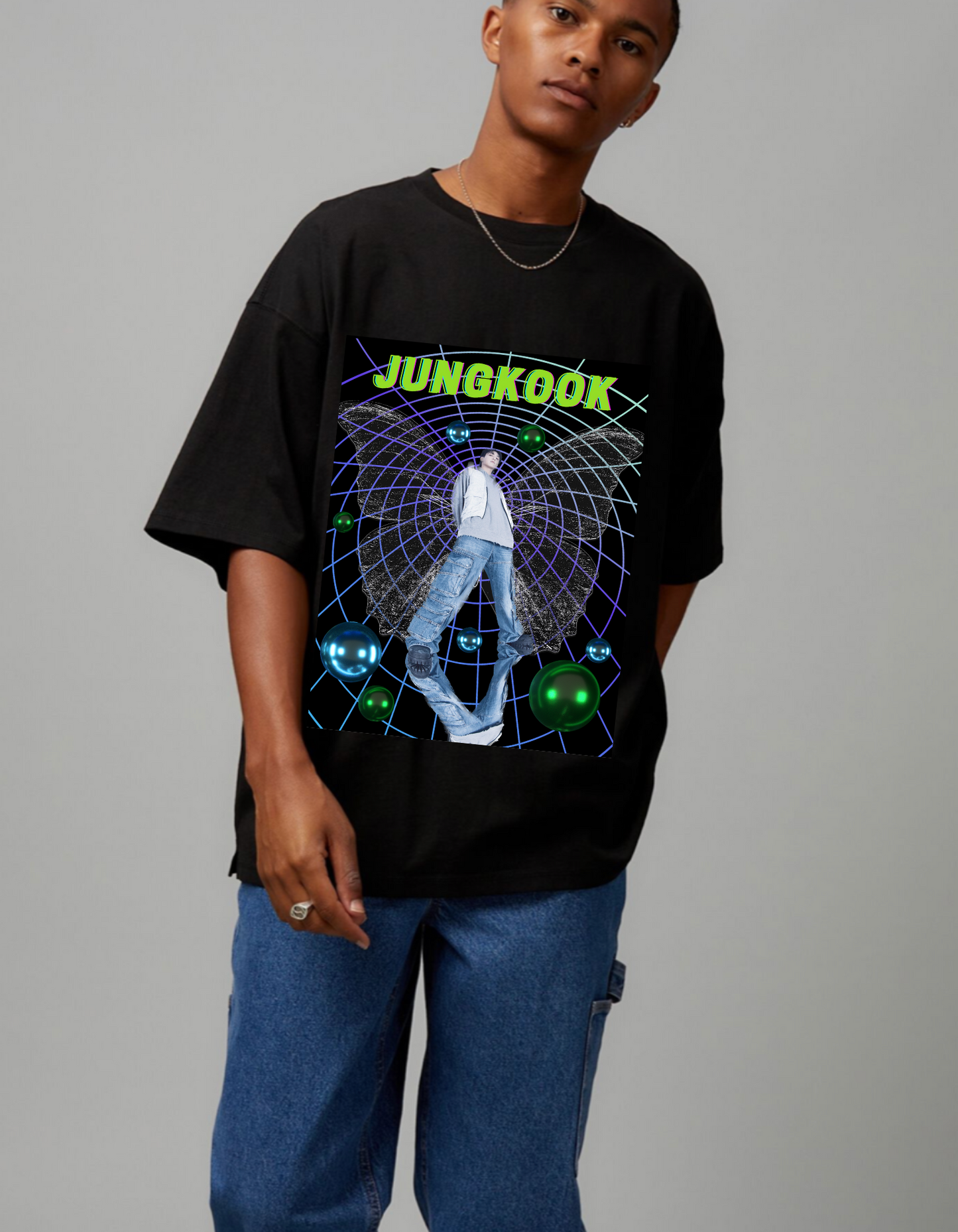 Jungkook 3D - Oversized T-shirt