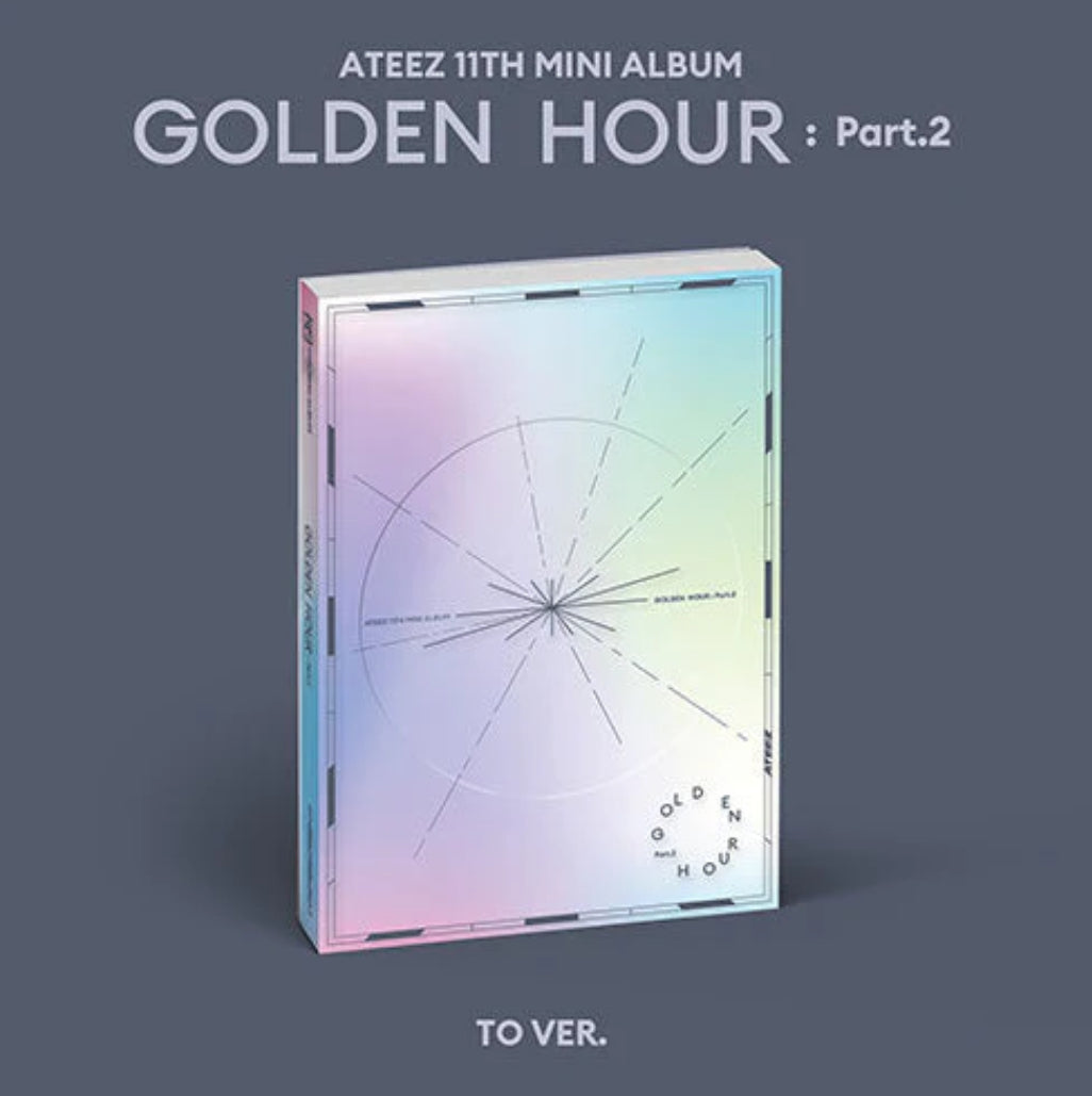 ATEEZ - GOLDEN HOUR : PART.2 11TH MINI ALBUM PHOTOBOOK TO VER