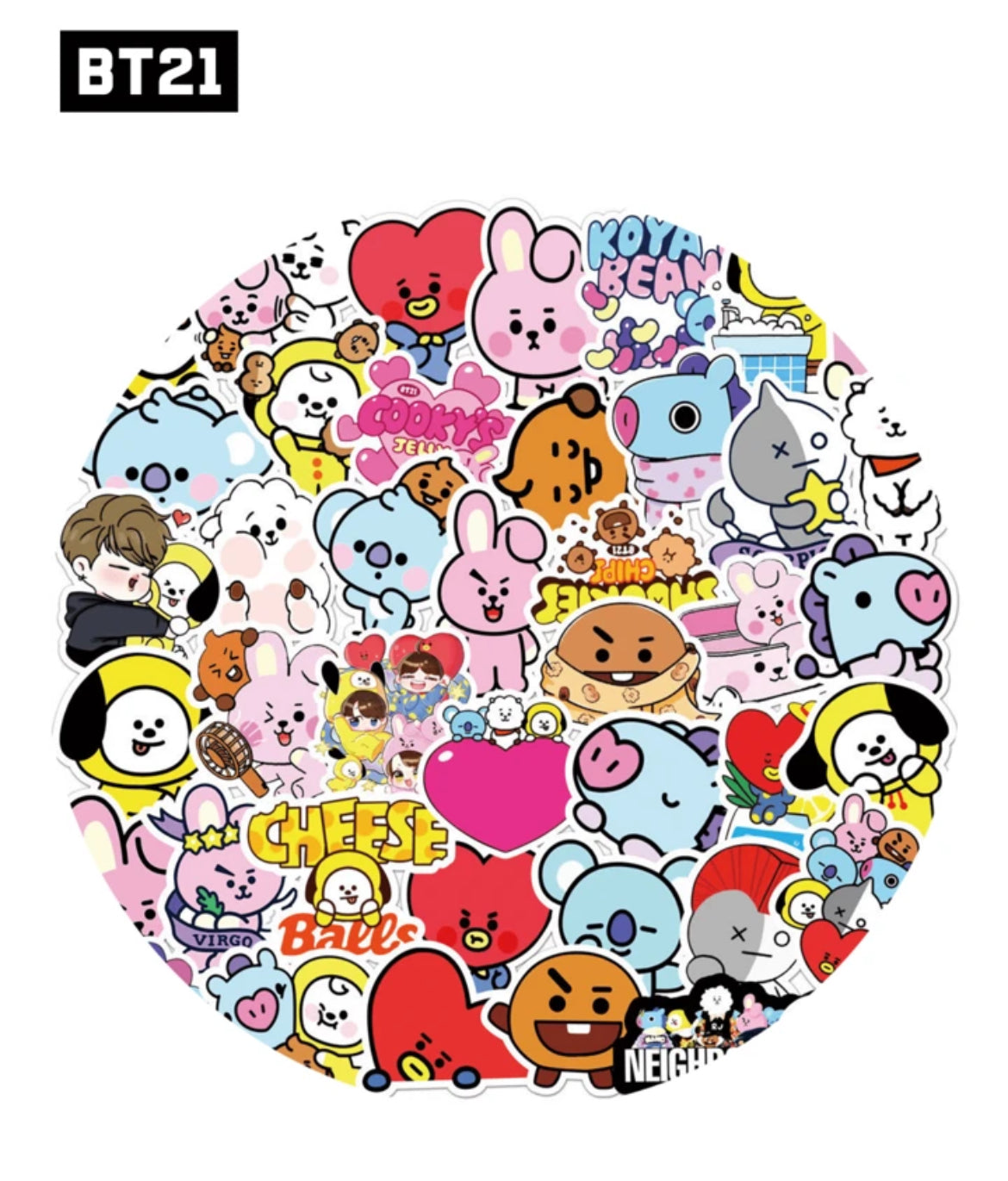 BT21 Sticker Pack