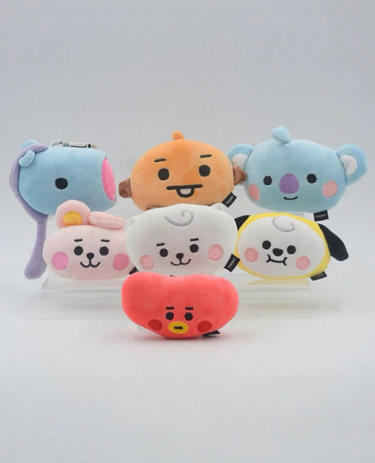 BT21 Mini Plush Keyring