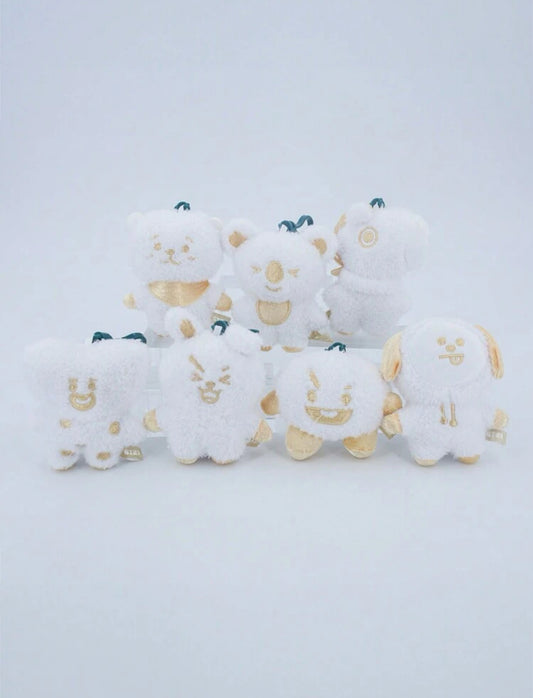 BT21 Plushie- White and Gold