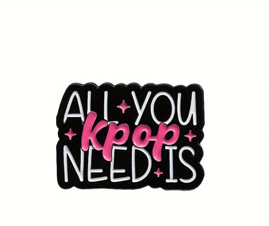 Kpop Enamel Pin