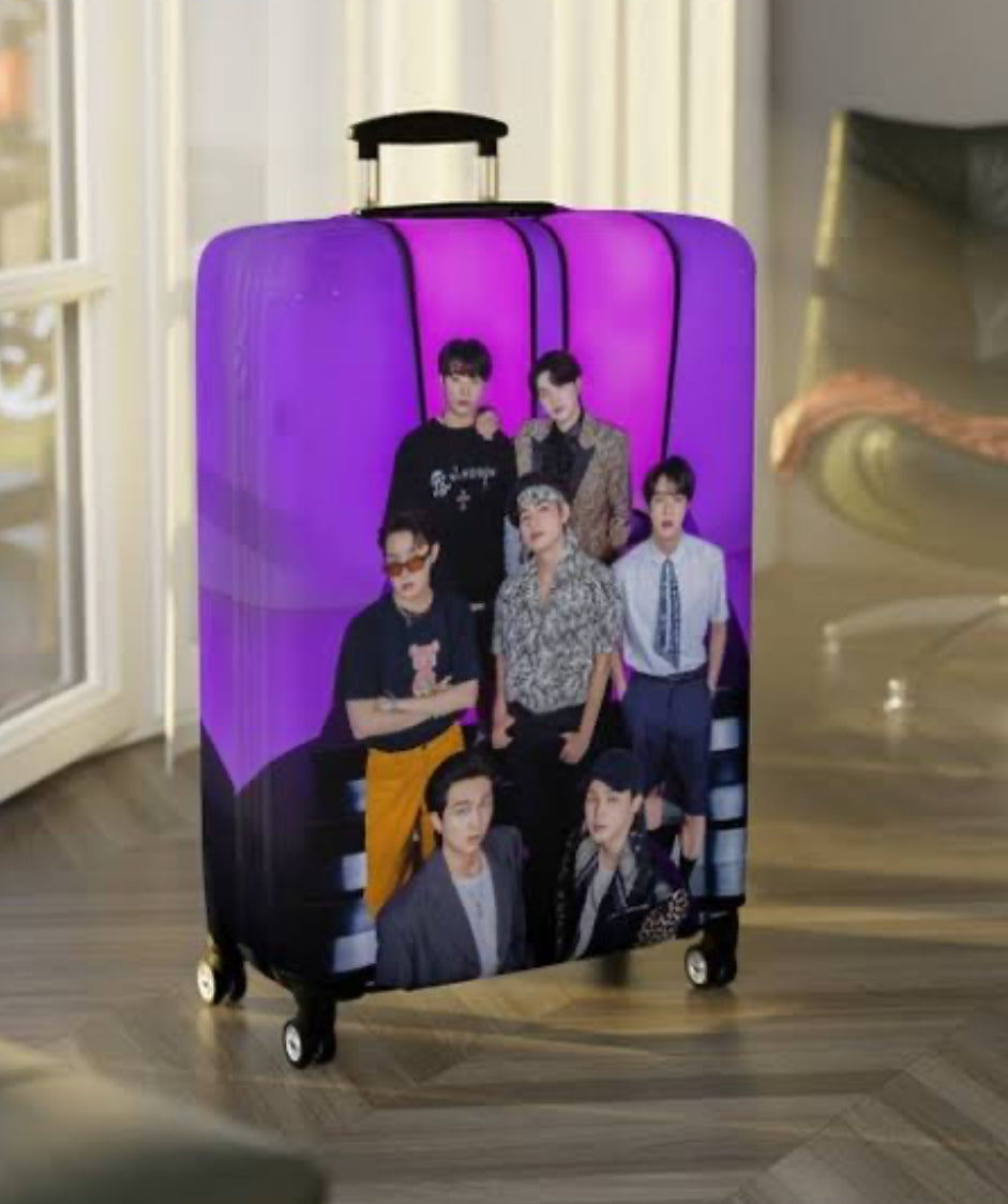 Custom Kpop Suitcase Covers