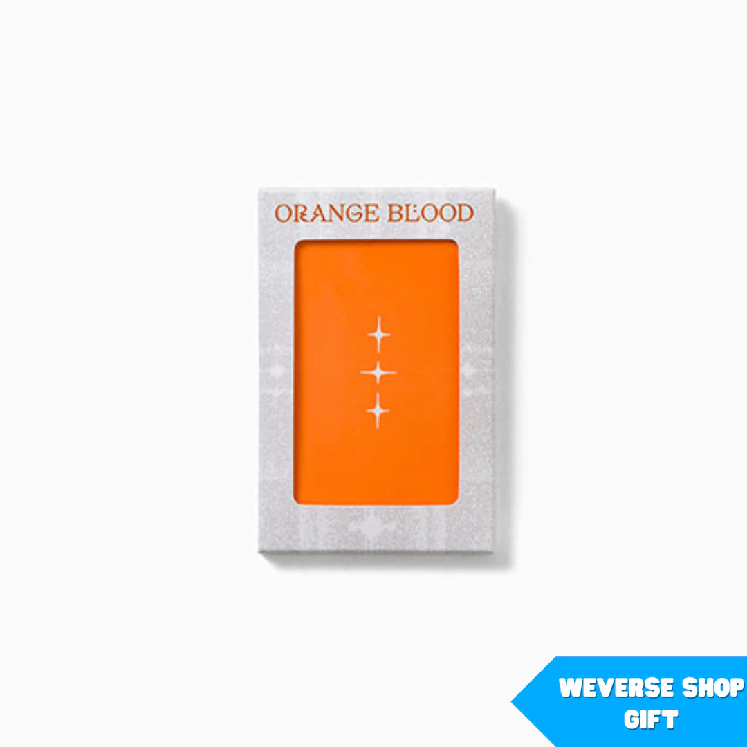 ENHYPEN - ORANGE BLOOD 5TH MINI ALBUM WEVERSE ALBUMS VER. WEVERSE SHOP GIFT VER.