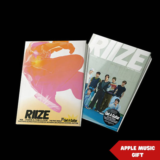 RIIZE - GET A GUITAR 1ST SINGLE ALBUM APPLE MUSIC GIFT VER. RANDOM