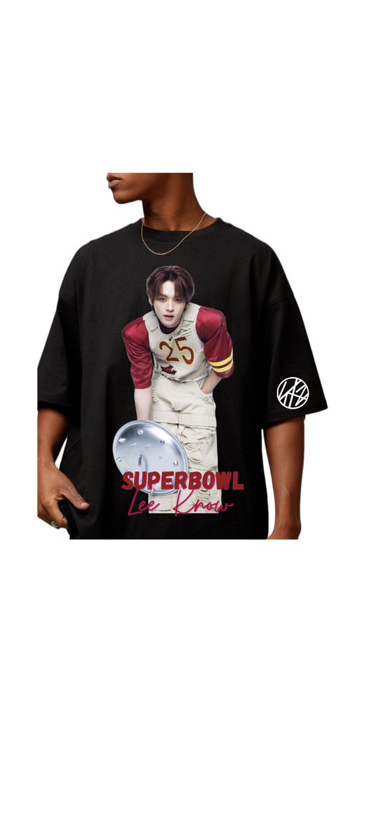 Lee Know Super Bowl T-shirt