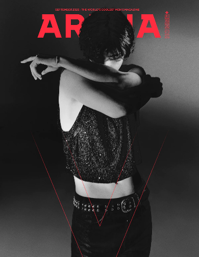 BTS V COVER ARENA HOMME MAGAZINE 2023 SEPTEMBER ISSUE