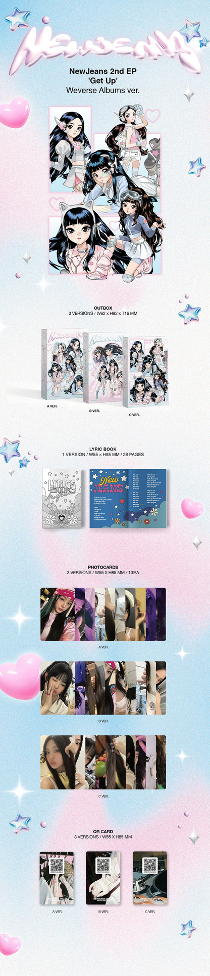 Copy of NEWJEANS - OMG ALBUM WEVERSE ALBUMS VER.