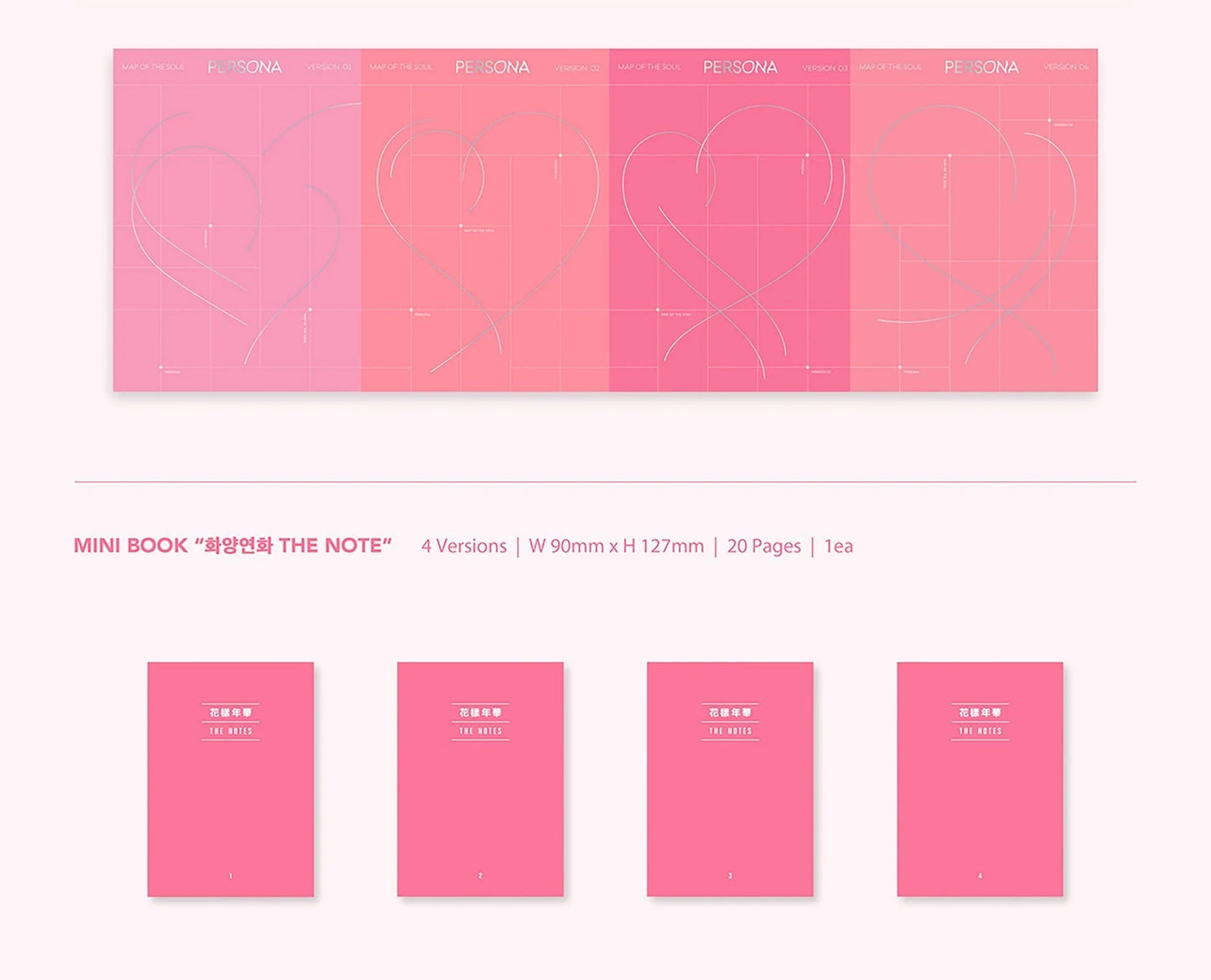 BTS - 6TH MINI ALBUM MAP OF THE SOUL PERSONA