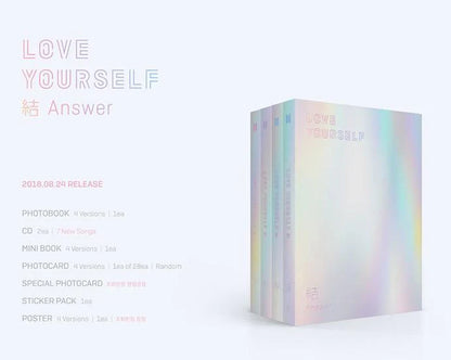 BTS - REPACKAGE ALBUM LOVE YOURSELF 結 ANSWER