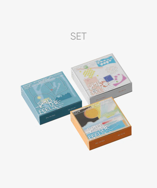 SEVENTEEN - SPILL THE FEELS 12TH MINI ALBUM WEVERSE GIFT STANDARD SET