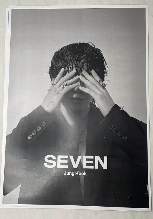 Jungkook - Seven A3 Poster