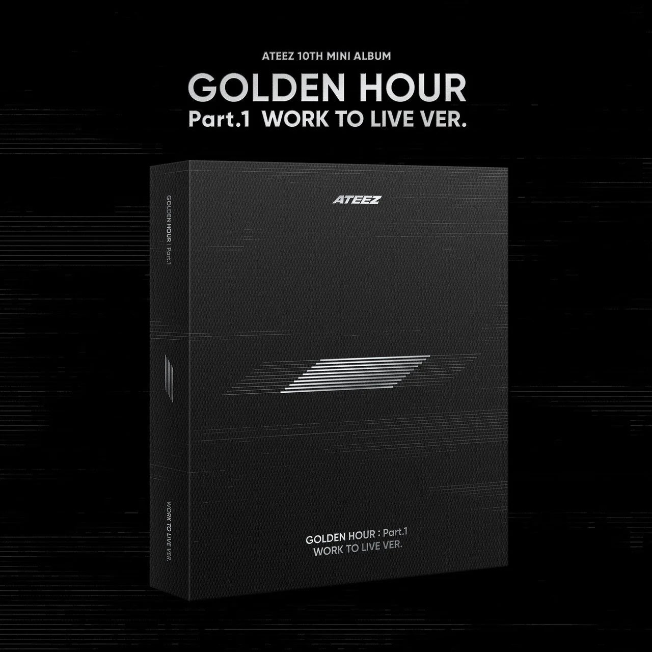 ATEEZ - GOLDEN HOUR : PART.1 10TH MINI ALBUM WORK TO LIVE VER