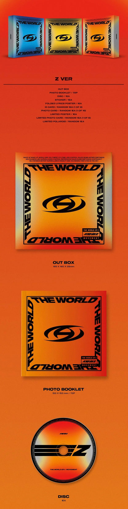 ATEEZ - ALBUM THE WORLD EP.1 MOVEMENT