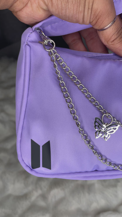 BTS butterfly Handbag